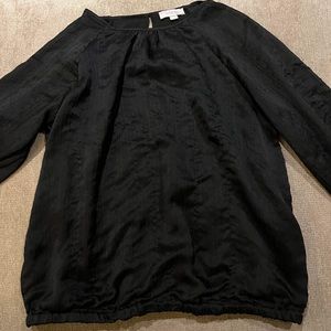 Loft Womens Black Blouse Small